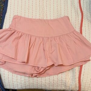 Cotton Candy Pink Mini Skirt